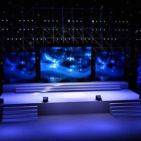 演出星活动舞台搭建效果图