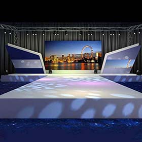 演出星活动舞台搭建效果图