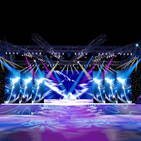 演出星活动舞台搭建效果图