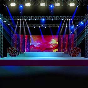 演出星活动舞台搭建效果图