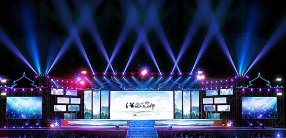 演出星活动舞台搭建效果图