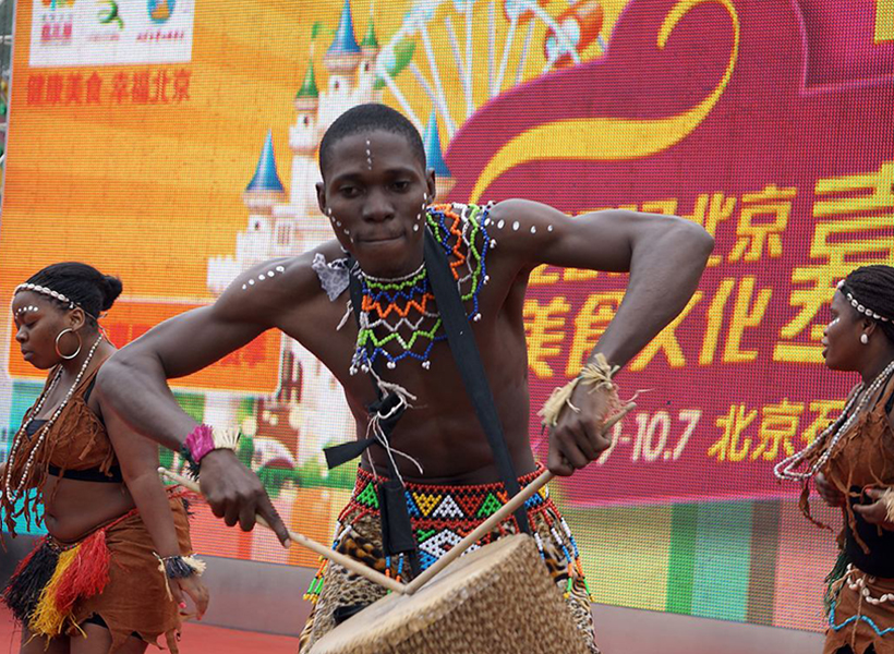 非洲鼓表演